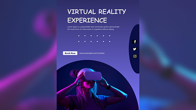 Daily UI - 073 - Virtual Reality daily 100 challenge design designer tech virtual virtual reality