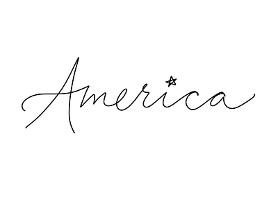 America america art for shirts calligraphy fourth of july hand lettered independence day memorial day patriotic art sublimation veterans day
