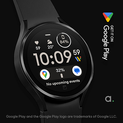 Material 4: Wear OS watch face amoled watch faces amoledwatchfaces android android wear app play store wear os wear os by google wearable