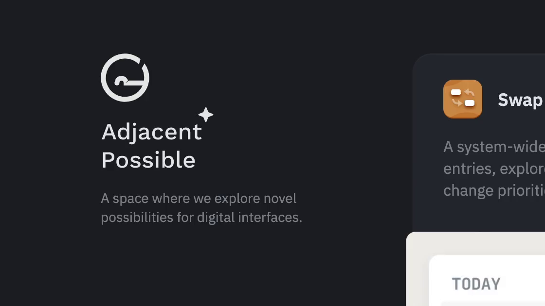 Adjacent Possible - Little Details By Pranav Pramod On Dribbble