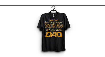 You Can't Scare me I am Dad apparel casual celebration cloth clothing dad daddy date fabric fashion fathers day gift graphic design june message papa quote shirt style text