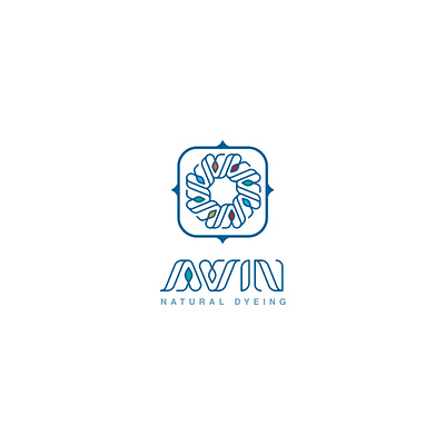 Avin Natural Dyeing brand identity branding design graphic design illustration logo ui ux visual identity