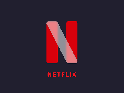 Icon Design - Netflix branding design glassmorphism icon icon design logo logo design ui vector