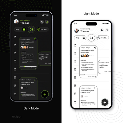 Daily To-do List Ui interface app design figma graphic design illustration minimal mobile photoshop ui ux