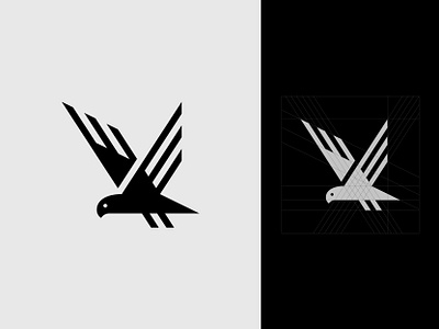 Bird abstract bird brand designer brand identity branding clean corporate identity creative emblem geometric icon illustration logo logo designer logomark sign simple symbol vector visual identity