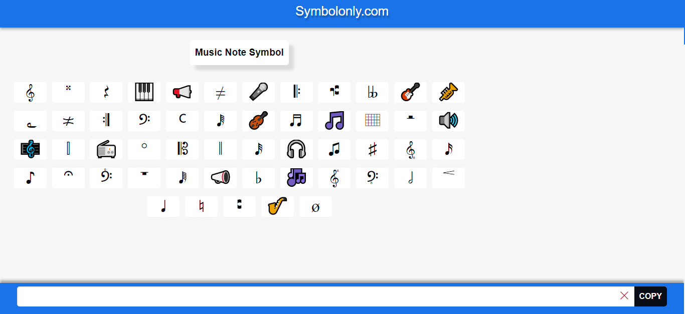 Music Symbol cool symbols copy and paste symbols music music emoji music symbol musical symbol symbols textsymbols