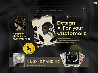#Day -02 (90 Days) designdrug inspiration redising ui webdesign