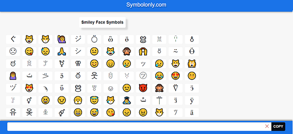 Smiley Face Symbols by James Gunn on Dribbble