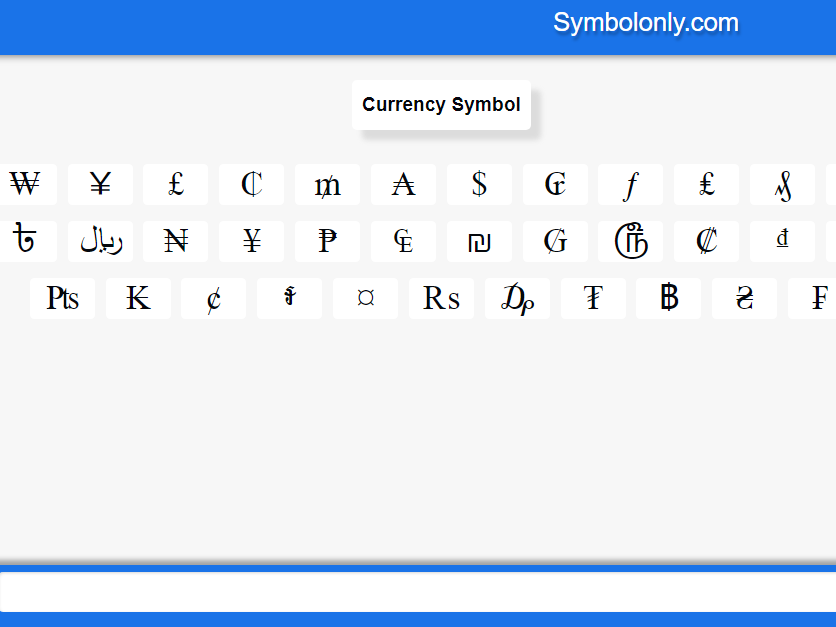 Currency Symbol by James Gunn on Dribbble