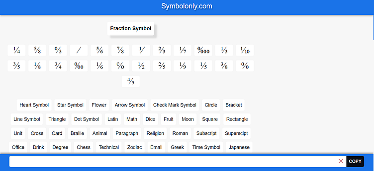 fraction-symbol-copy-paste-symbols-text-symbols-symbols