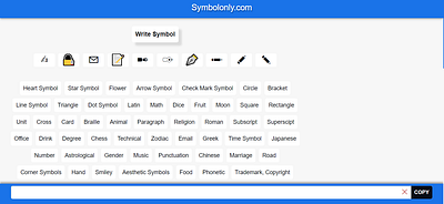 Write Symbol cool symbols copy and paste symbols symbol symbols textsymbols write write symbol writing