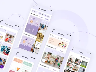 Children Activity Education App activity app app app design application children children care design habitsapp school ui ui kit ux