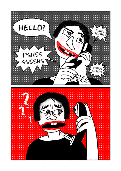 Phone 2dillustration clip paint studio comic comics couple digitalart digitalartist digitalartrist ipad artist kiss love love story phone storyboarding webtoon