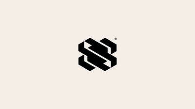 Geometric logo acute black block branding business creative design geometric graphic design icon illustration lines logo logofolio mark modern negative space portfolio vector