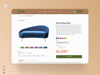 E-Commerce Shop (Single Item) - Daily UI 013 dailyui e commerce figmadesign shop ui uidesign ux webdesign