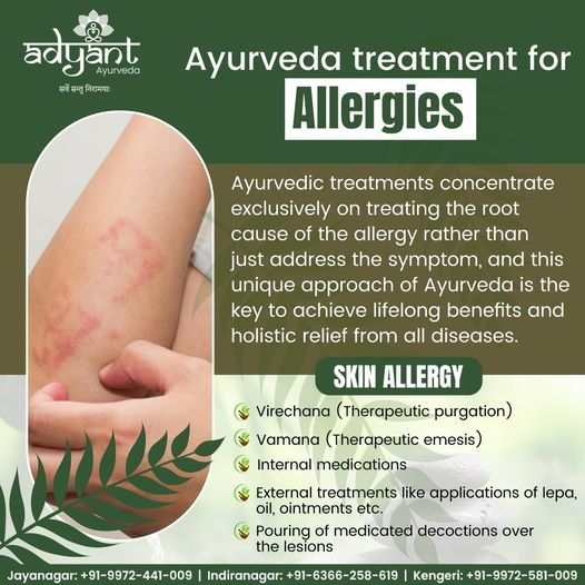 Allergy Treatment in Ayurveda Adyant Ayurveda by Unianiiayurveda on