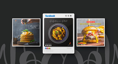 Social Media Post Design (Food Posting) branding color palette design graphic design illustration instagram post logo social media post typography vector