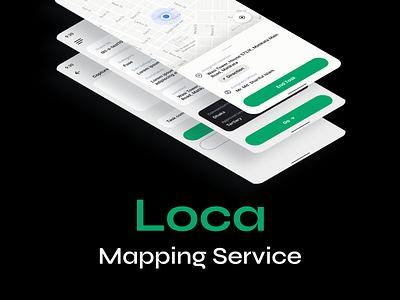 Minimal Mapping App Interface app mapping app mapping service mobile app mobile app design redesign ui ui design ui redesign user experience user interface ux