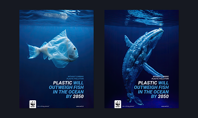 Marine Metamorphosis. Posters. art director eco ecology graphic design marine ecosystem nature ocean planet plastic pollution plastic waste pollution poster poster design recycling reuse