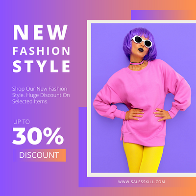 Fashion Design Social media post branding design graphic design illustration social media post typography ui vector