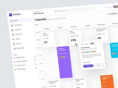 Task Management Dashboard admin interface admin panel admin theme admin ui analytics dashboard dashboard design dashborad dashbord graphs interface minimal sidebar stats ui user dashboard ux ui design web web design website