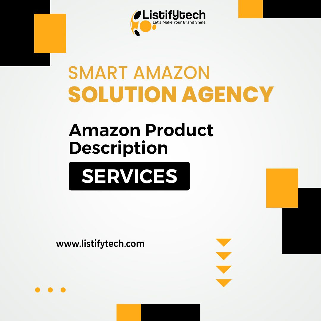 Amazon Product Description Listify Tech by Listify Tech on Dribbble