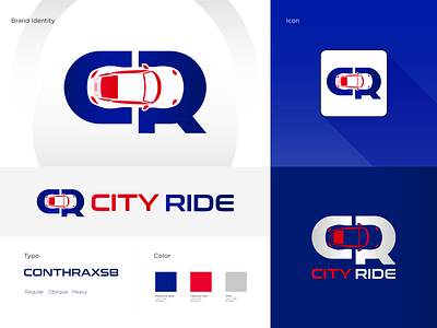 City Ride Logo Design city ride city ride logo cr car logo cr logo cr ride logo ride logo