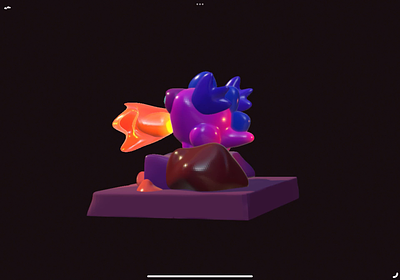 Very angry Dragon 3d animation dragon illustration nomadsculpt