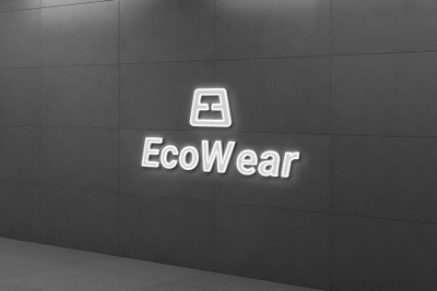 Concept : EcoWear - Logo Design ( Unused ) best logo brand identity branding creative logo design graphic design letter logo logo logo design logofolio logos vect plus