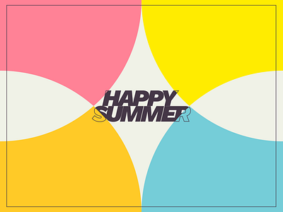 Happy Summer! awesome branding cool design discover omni figma graphic design happy illustration logo omni summer ui vector