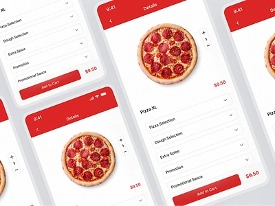 Customize Product 033 customize product dailyui dailyui033 e commerce ecommerce food order minimal mobile app product design product ui ui uidesign