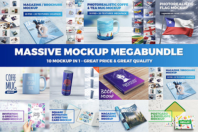 70% OFF - Massive Mockup MegaBundle mug