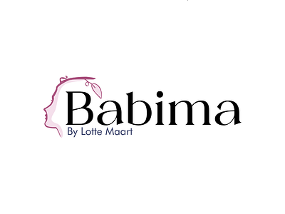 Babima Logo Design branding cosmetics brand design graphic design logo logo design minimalist logo pink logo women logo