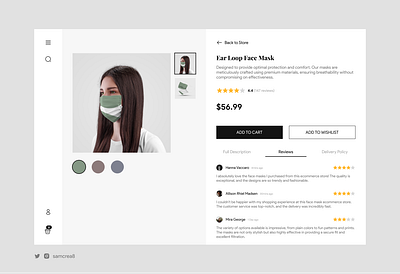 e-Commerce Product Showcase Page dailyui design figma figmadesign ui uiux