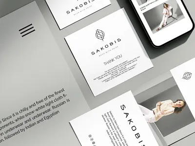Sakobis brand brandidentity branding design fashion logo packaging wear website