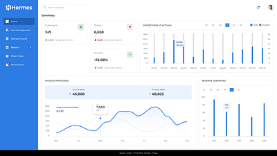 Web app charts data table sign in ui ux web app