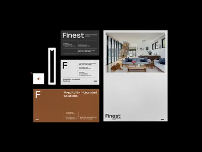 Finest architecture brand brandidnetity branding design logo stationary visual identity