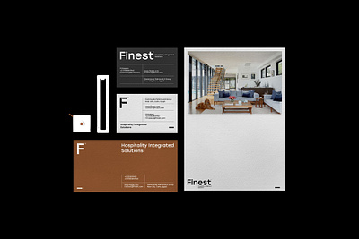 Finest architecture brand brandidnetity branding design logo stationary visual identity