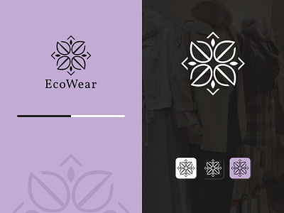 EcoWear - Logo Design adobe illustrator app icon bestlogo brandidentity branding clothingbrand creativelogo design graphic design illustration logo logodesign proffesionallogo vector