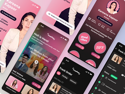 TrueFan Mobile App Redesign android app app app design checkout concept design figma homepage illustration inspiration layout product page redesign track order ui ux visual design