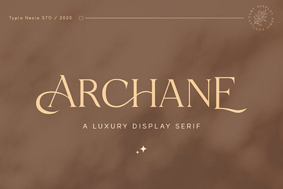 Archane Font app branding creativefabrica design fonts graphic design handwriting illustration logo ui
