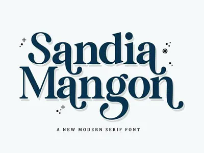 Sandia Mangon Font app branding creativefabrica design fonts graphic design handwriting illustration logo ui