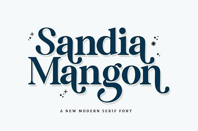 Sandia Mangon Font app branding creativefabrica design fonts graphic design handwriting illustration logo ui