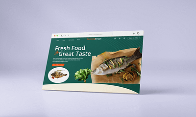 Seafood Dashboard dashbo dashboard design figma landing page ui