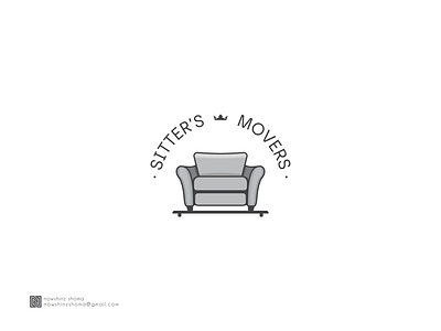 Sitter's Movers company graphic design logo logo design modern logo moving company