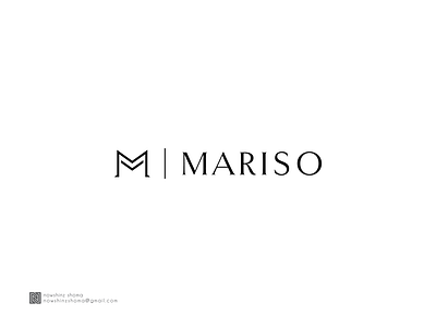 Mariso company graphic design logo logo design minimal modern logo