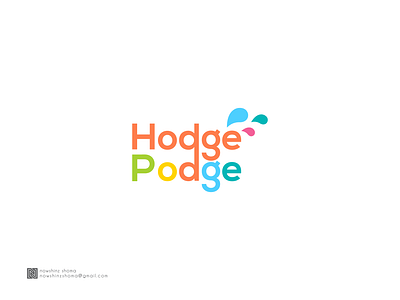 HodgePodge colorful company fun logo graphic design logo logo design modern logo playful