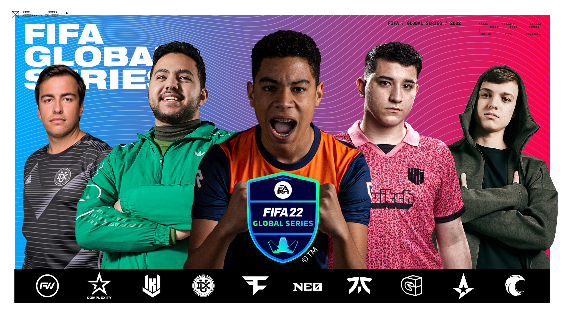 Fifa Global Series 22 // Website Design