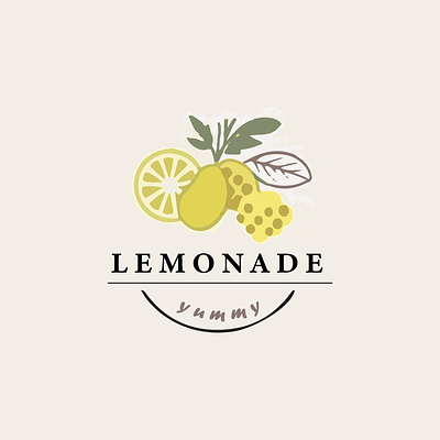 Lemon Logo design graphic design illustration logo typography vector