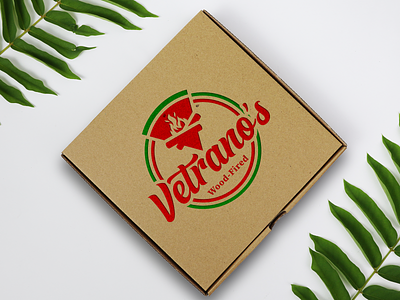 Vetrano's Pizza Logo Design logo pizza pizza logo